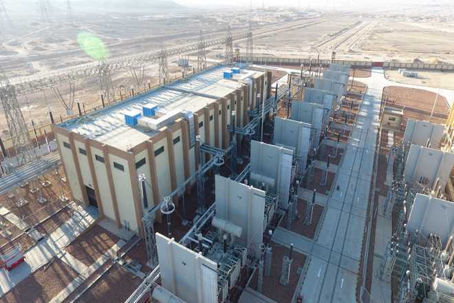 Electric power distribution stations